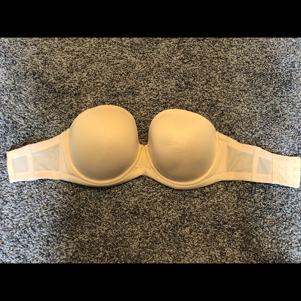Strapless bra